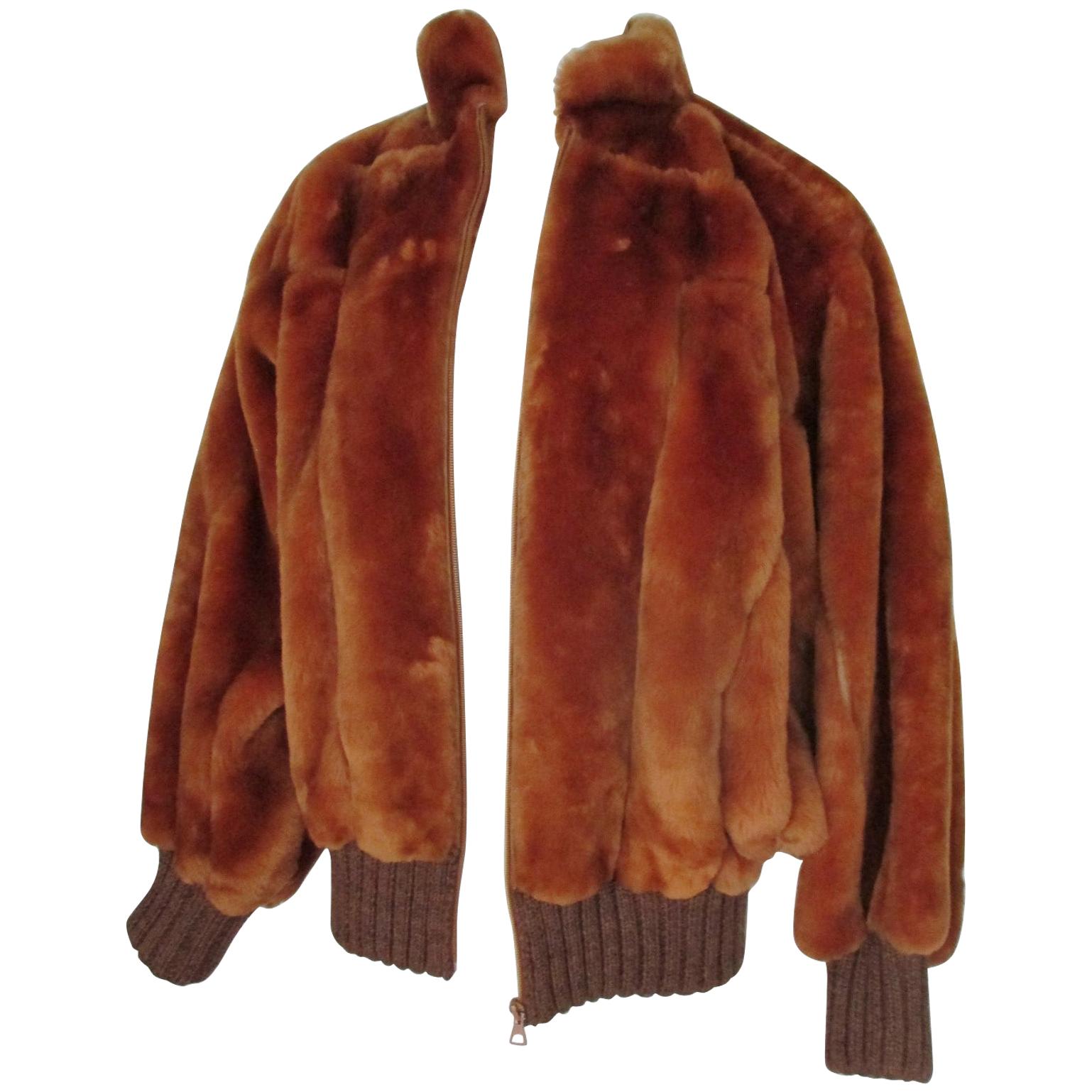 Christian Dior Fur Orange Bomber Jacket at 1stDibs dior orange jacket orange dior jacket