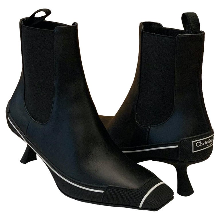 Dior Ankle Boots - 14 For Sale on 1stDibs  dior mesh booties, dior mesh  boots, dior chelsea boots