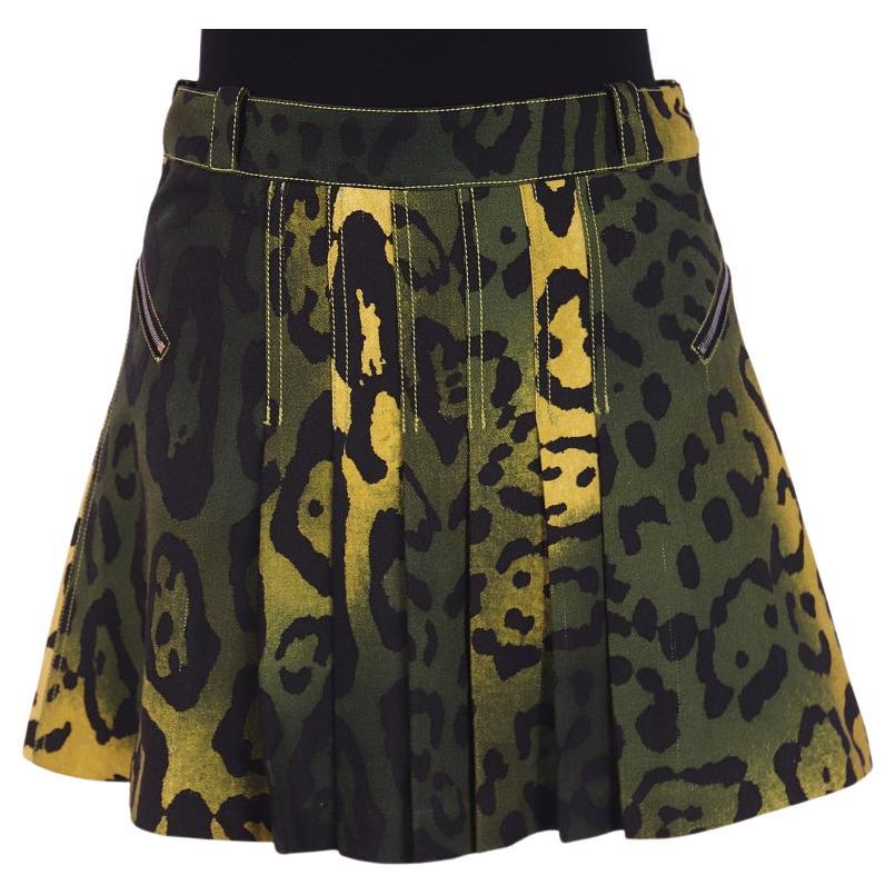 Christian Dior Galliano 2004 jupe en laine et soie en vente
