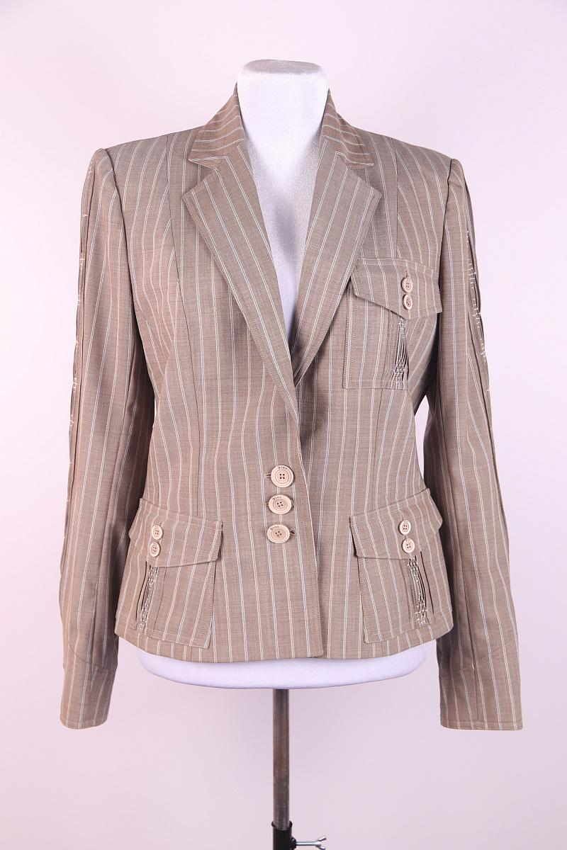 Christian Dior Galliano 2006 new wool suit For Sale 4