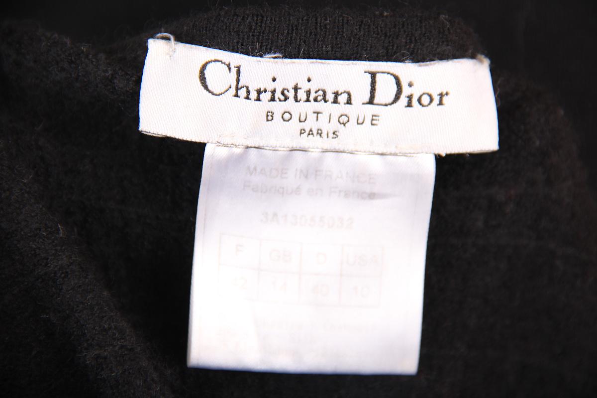 2003 Christian Dior Galliano Cashmere Silk Sweater For Sale 5