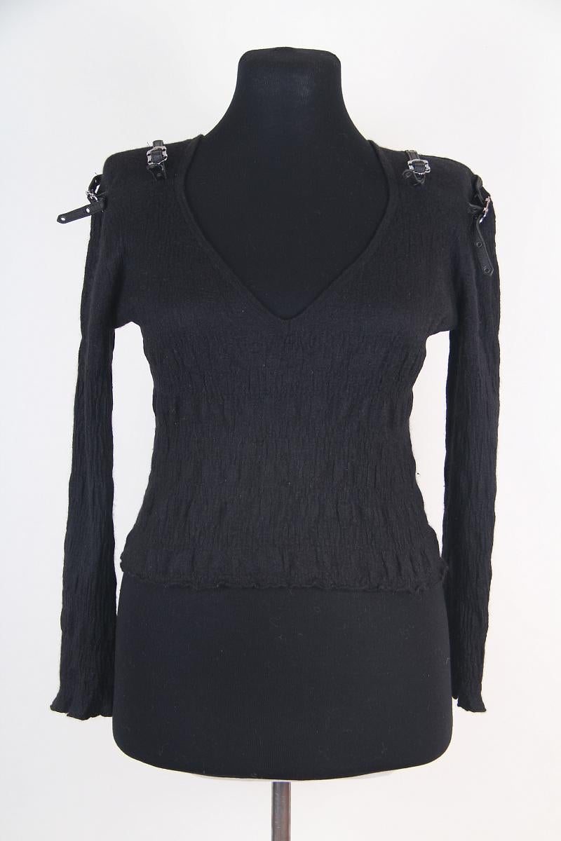Women's 2003 Christian Dior Galliano Cashmere Silk Sweater For Sale