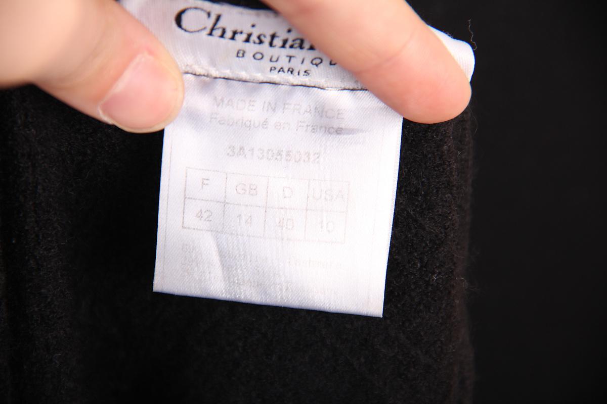 2003 Christian Dior Galliano Cashmere Silk Sweater For Sale 3