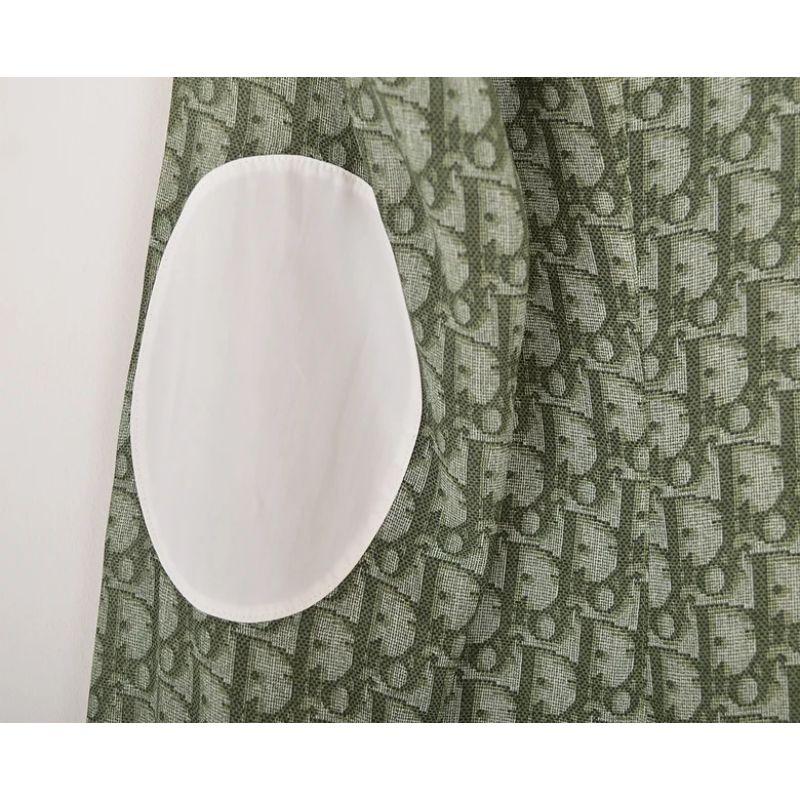 Christian Dior Galliano Era Green Trotter Print Shirt 2