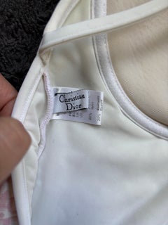 Christian Dior Galliano Era Pink Trotter Monogram  Swimsuit, Circa 2000s