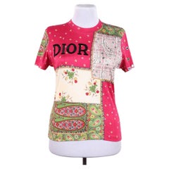 Christian Dior Galliano SS 2004 patchwork T-shirt