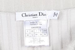 Christian Dior Galliano wool cashmere silk suit