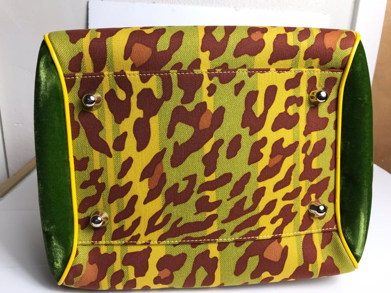 Only 290.40 usd for Christian Dior Bag, Leopard Gambler Dice Bowler Bag  Online at the Shop