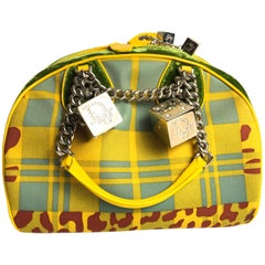 Christian Dior Gambler Dice Bowler Bag