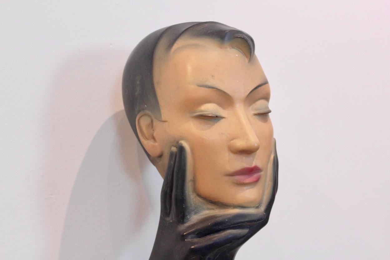 christian dior mannequin head