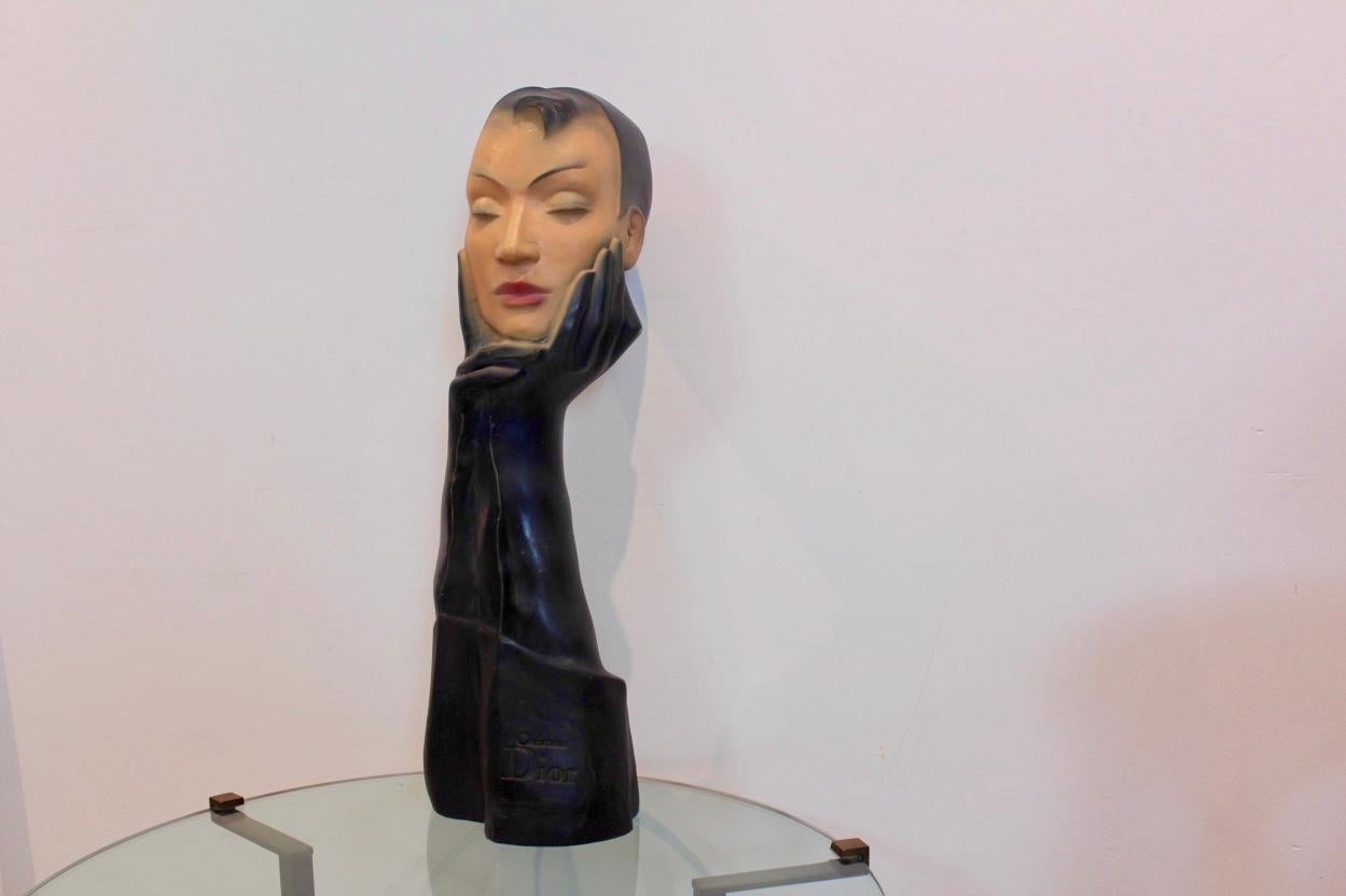 French Christian Dior Gemini Gloved Mannequin