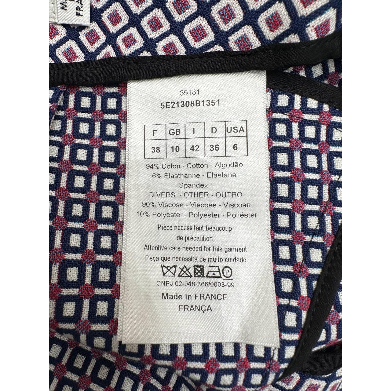 Combinaison jupe géométrique Christian Dior - Printemps 2015 - Taille 38 en vente 1