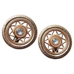 Christian Dior Germany 1970s vintage clip-on earrings