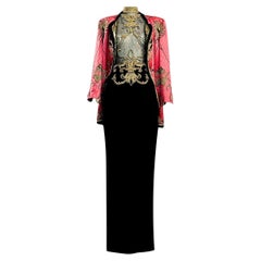 Christian Dior Gianfranco Ferre Bead Embellished Suit Fall/Winter 1992 Size 36FR
