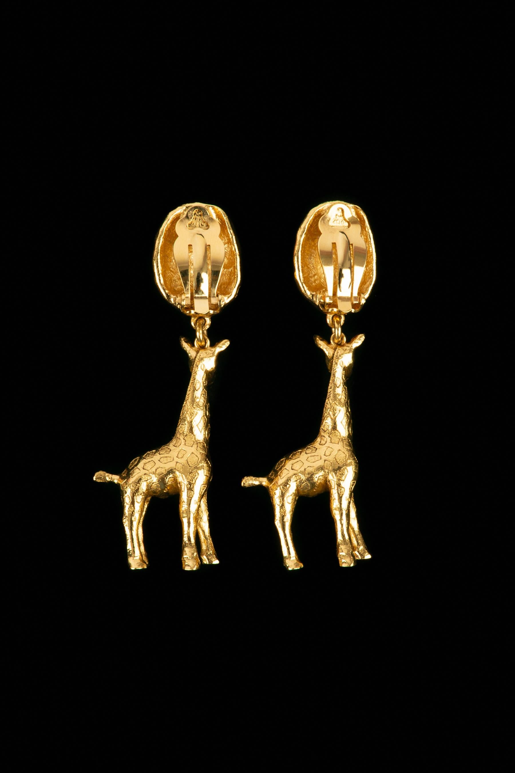 da uomo o donna Orecchini a giraffa Christian Dior in vendita