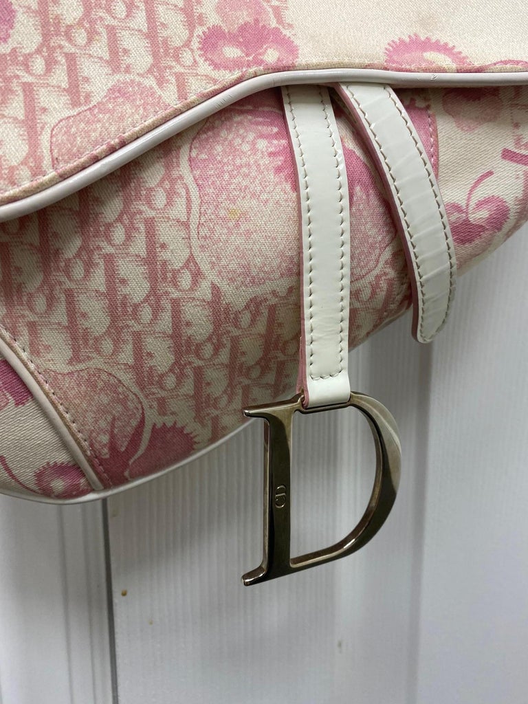 Christian Dior Vintage Girly Saddle Bag - Pink Shoulder Bags, Handbags -  CHR274229