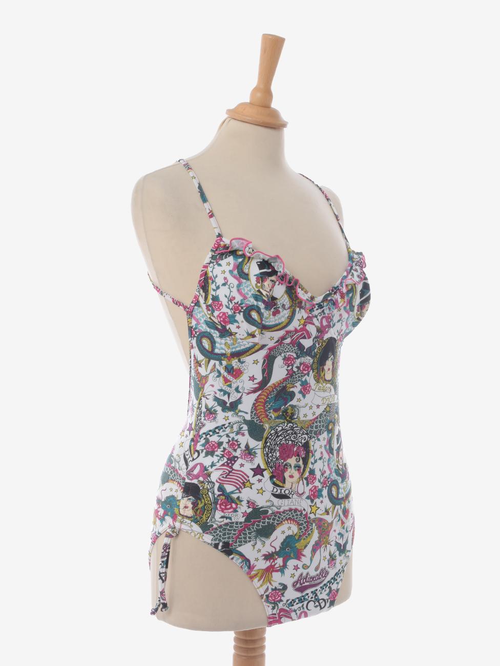 Christian Dior Maillot de bain imprimé Gitane - 00s Pour femmes en vente