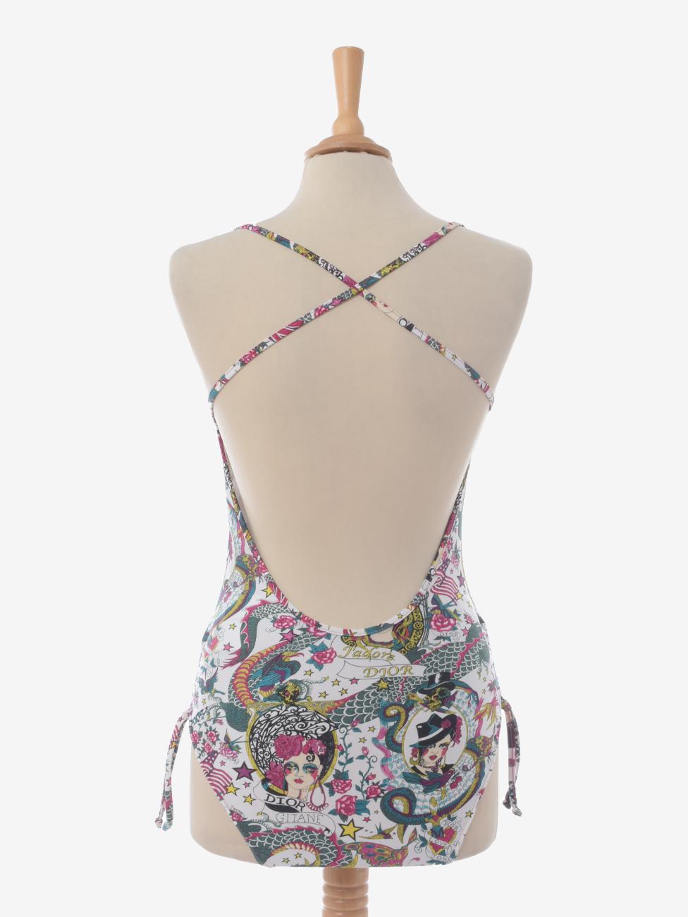 Christian Dior Maillot de bain imprimé Gitane - 00s en vente 1