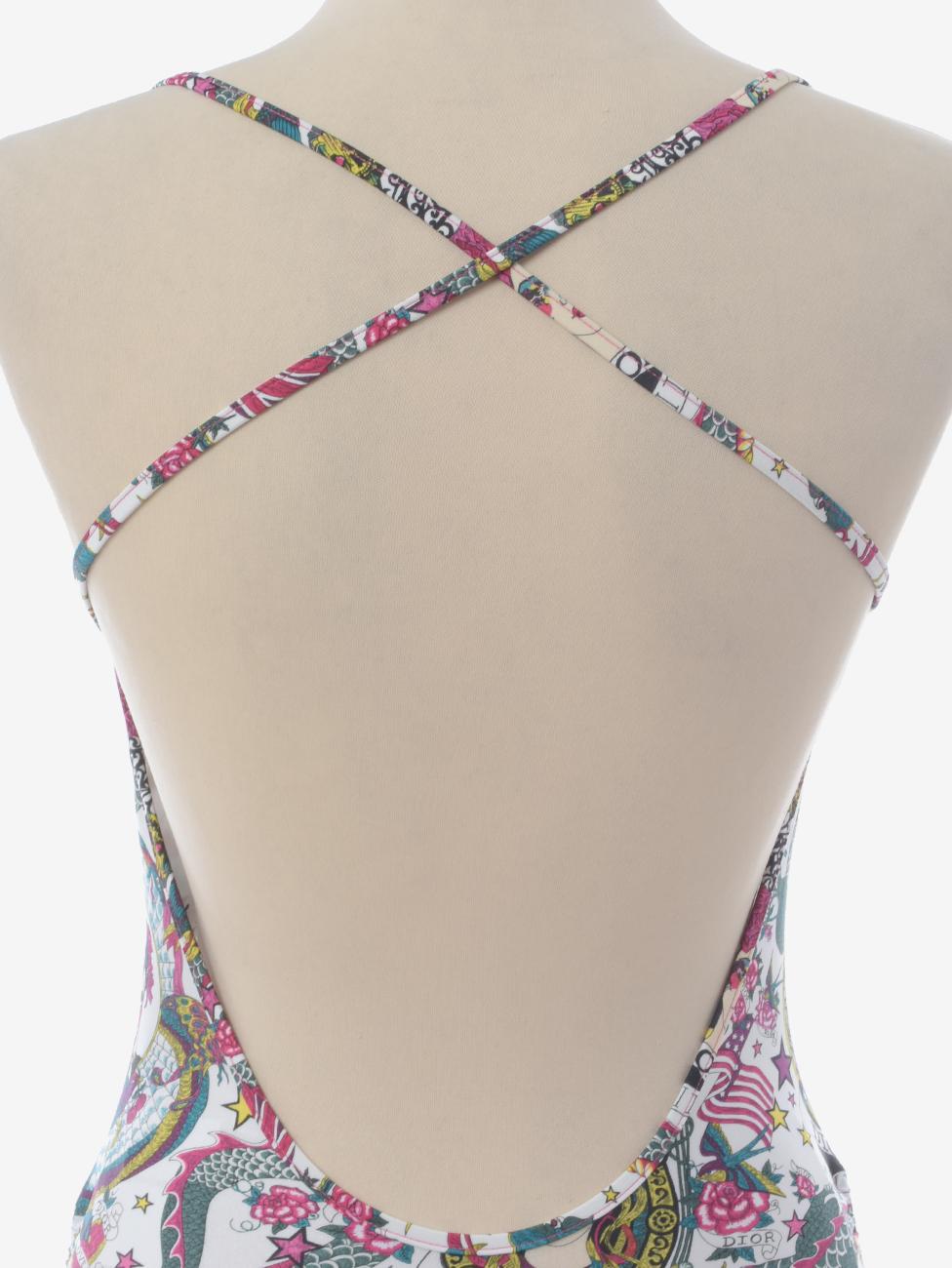 Christian Dior Maillot de bain imprimé Gitane - 00s en vente 3