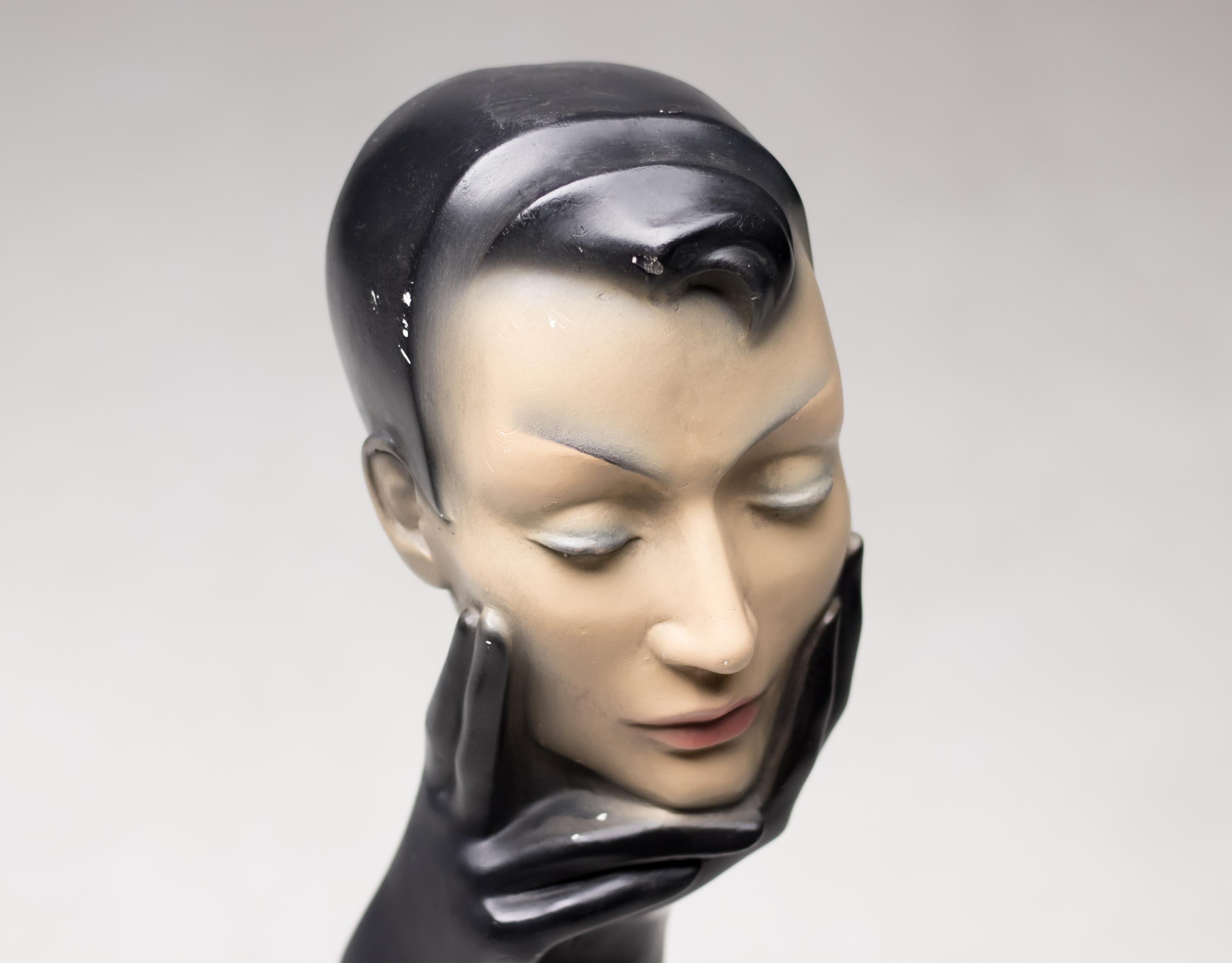 christian dior mannequin head
