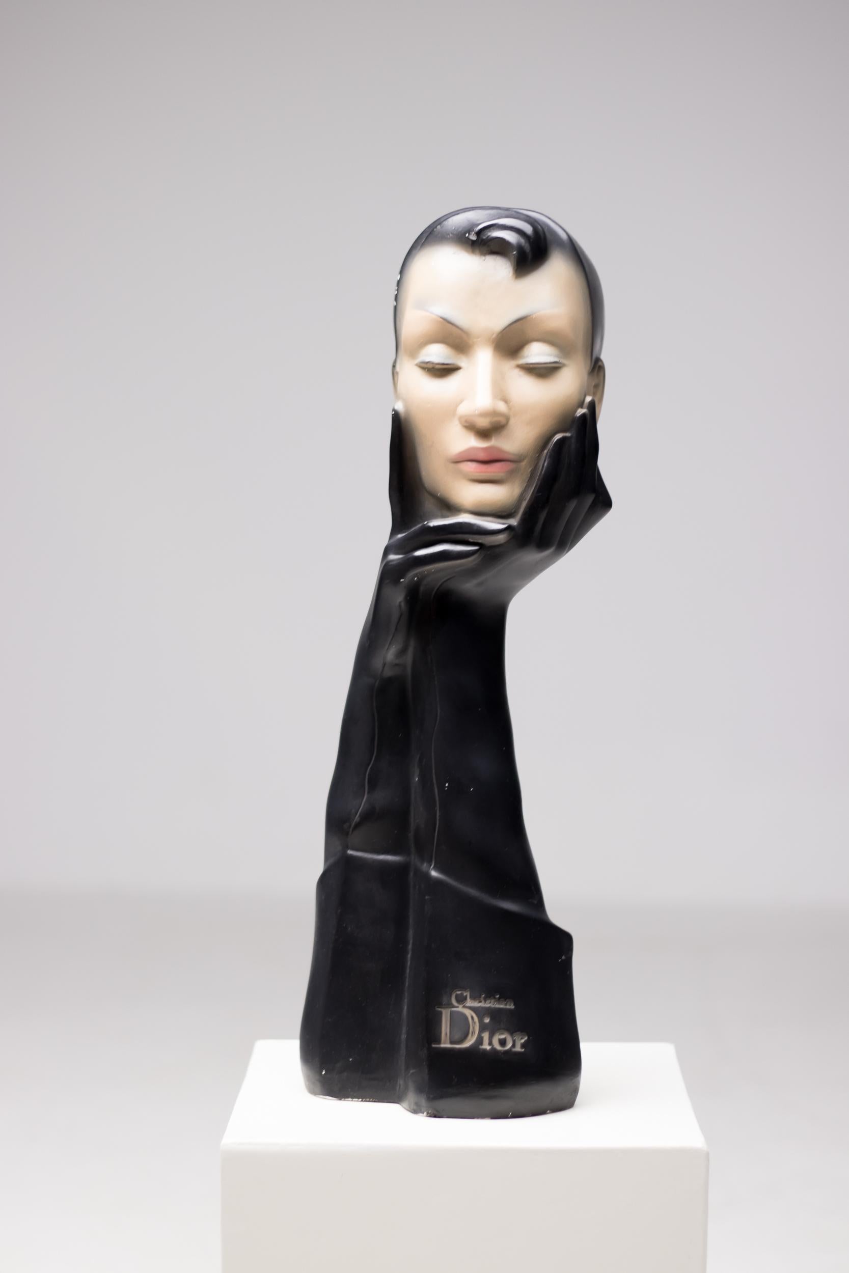 Mid-Century Modern Christian Dior Gloved Mannequin Head