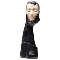 Vintage Christian Dior Gloved Mannequin Head