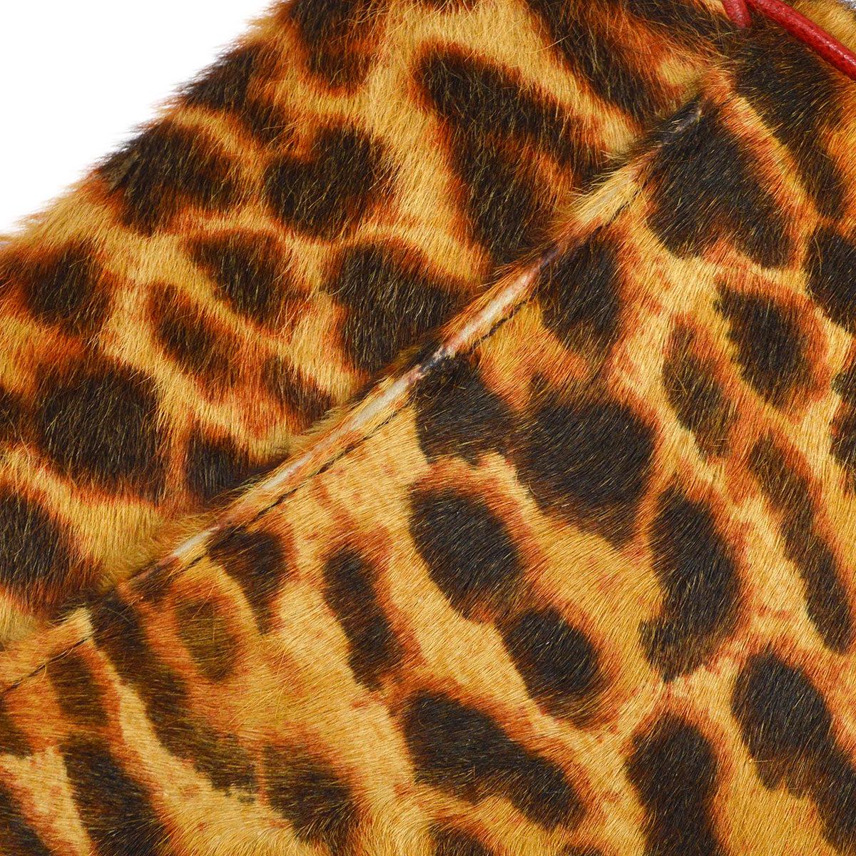 dior leopard bag
