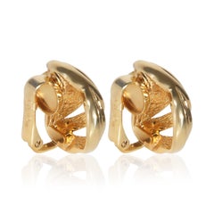 Christian Dior Gold-Plated Earrings