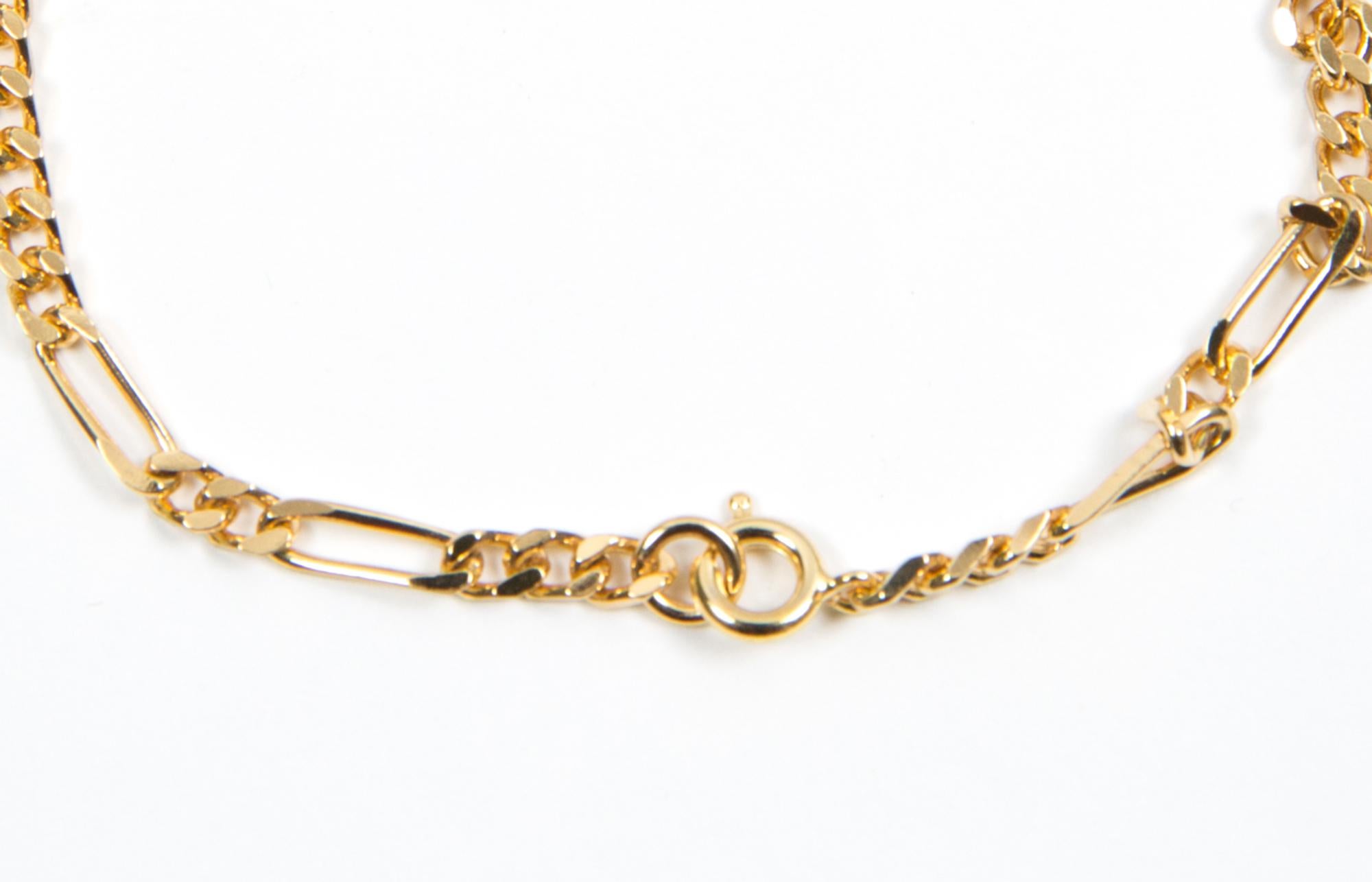 dior gold bracelet