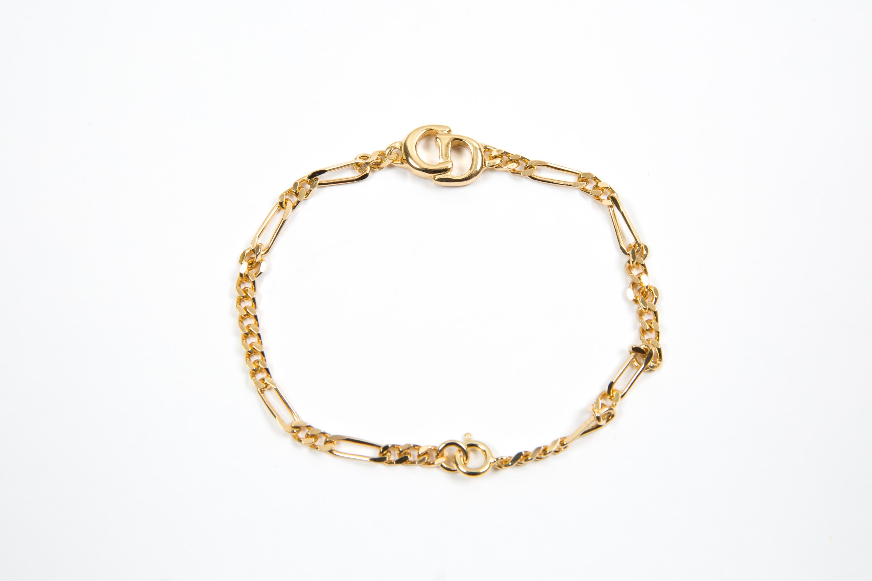 cd bracelet gold