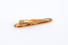 Christian Dior Gold Tone Tie Clip