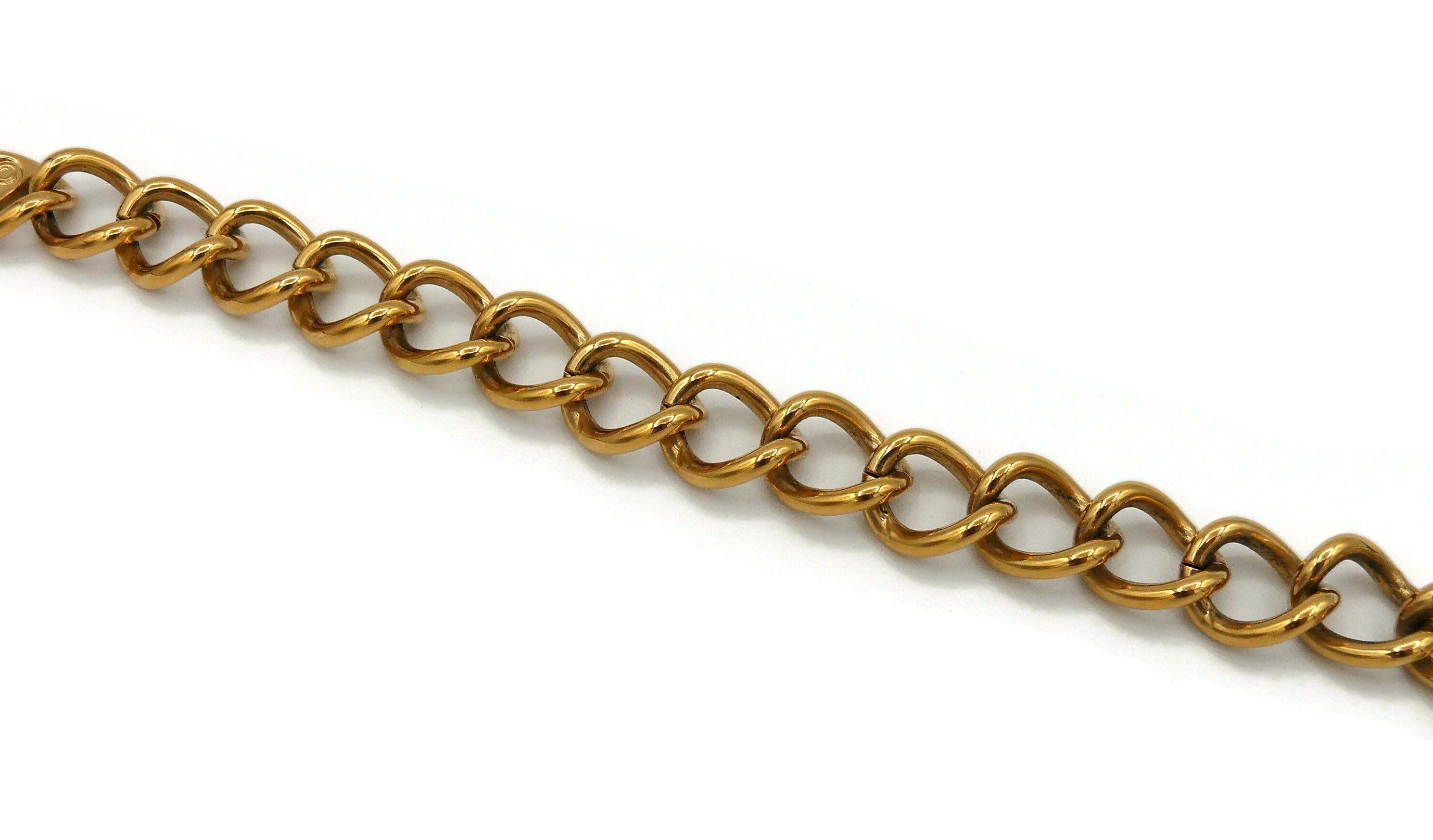 cd gold chain necklace