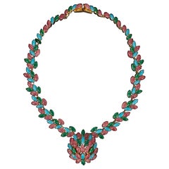 Collana in metallo dorato di Christian Dior, 1965