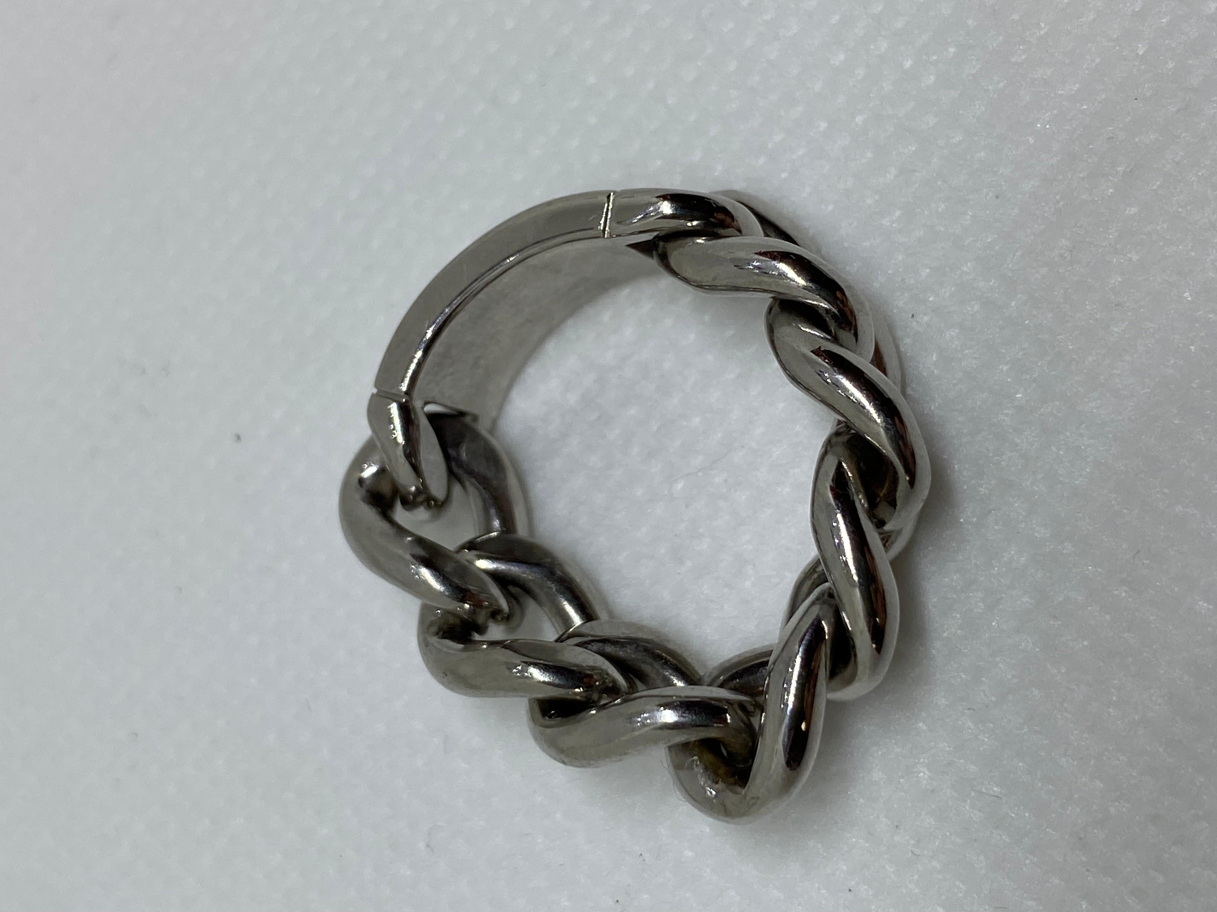 christian dior chain ring