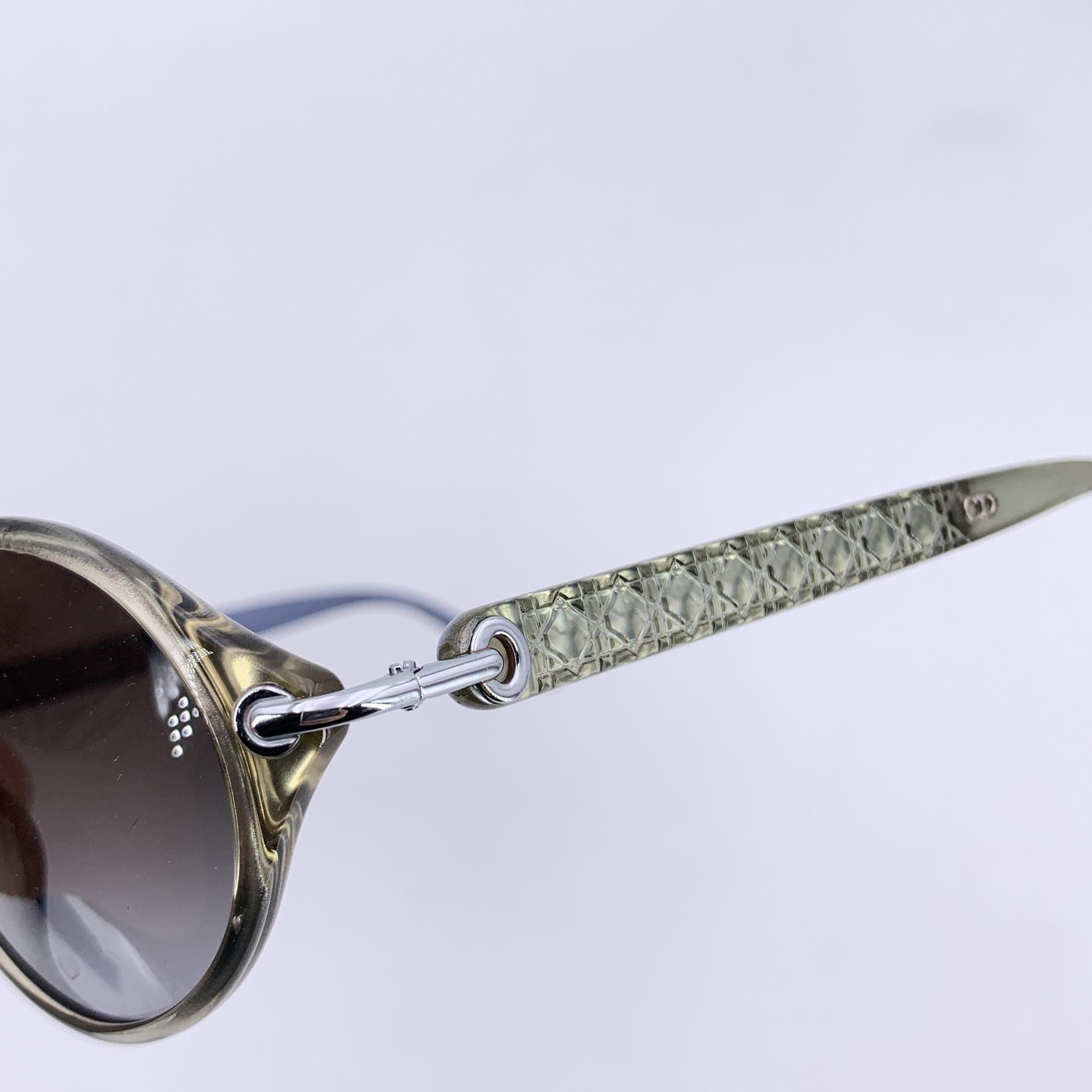 Women's Christian Dior Gray Acetate Sunglasses mod. CD 3004 50/15 135mm For Sale