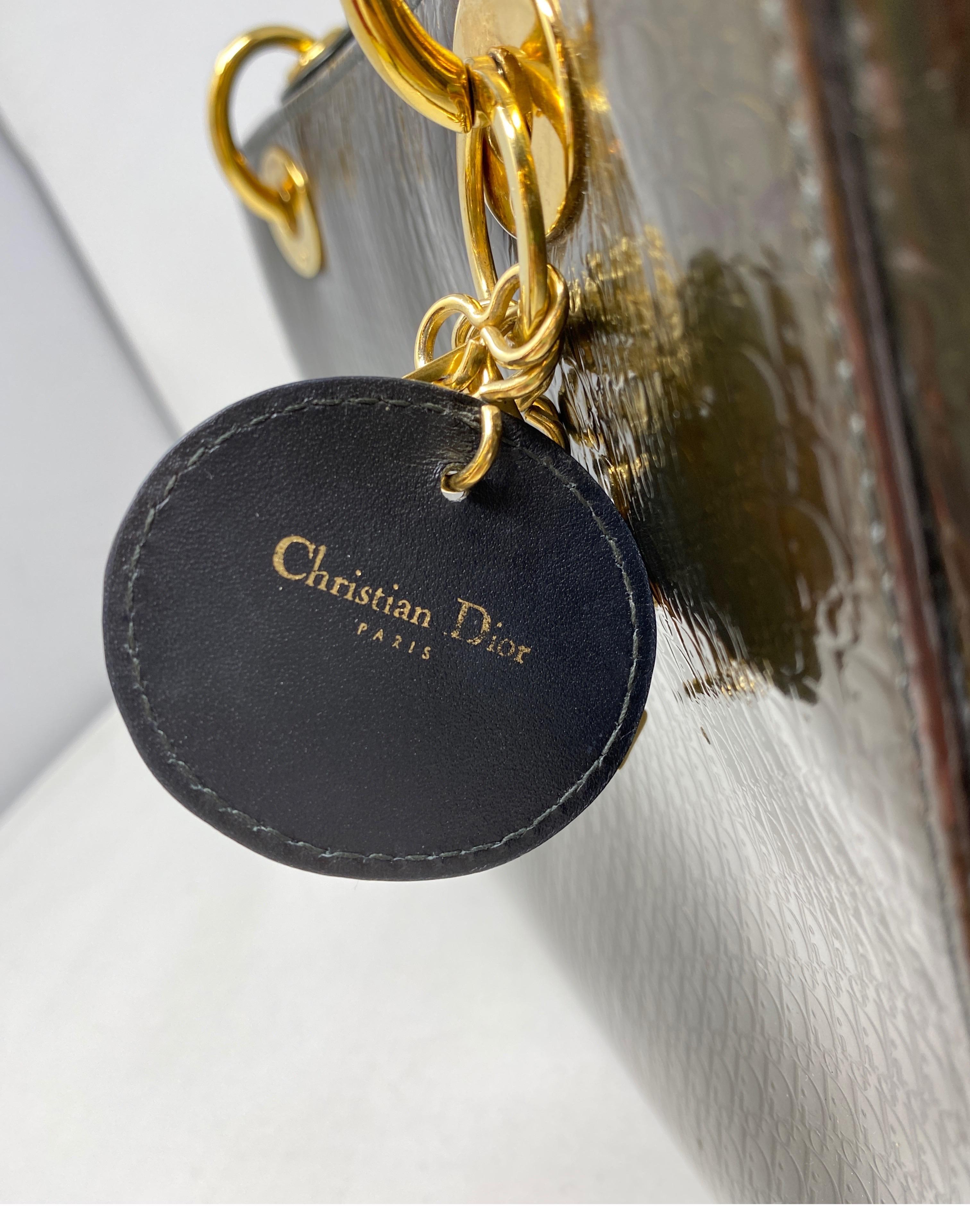 Christian Dior Green Lady Dior Bag 5
