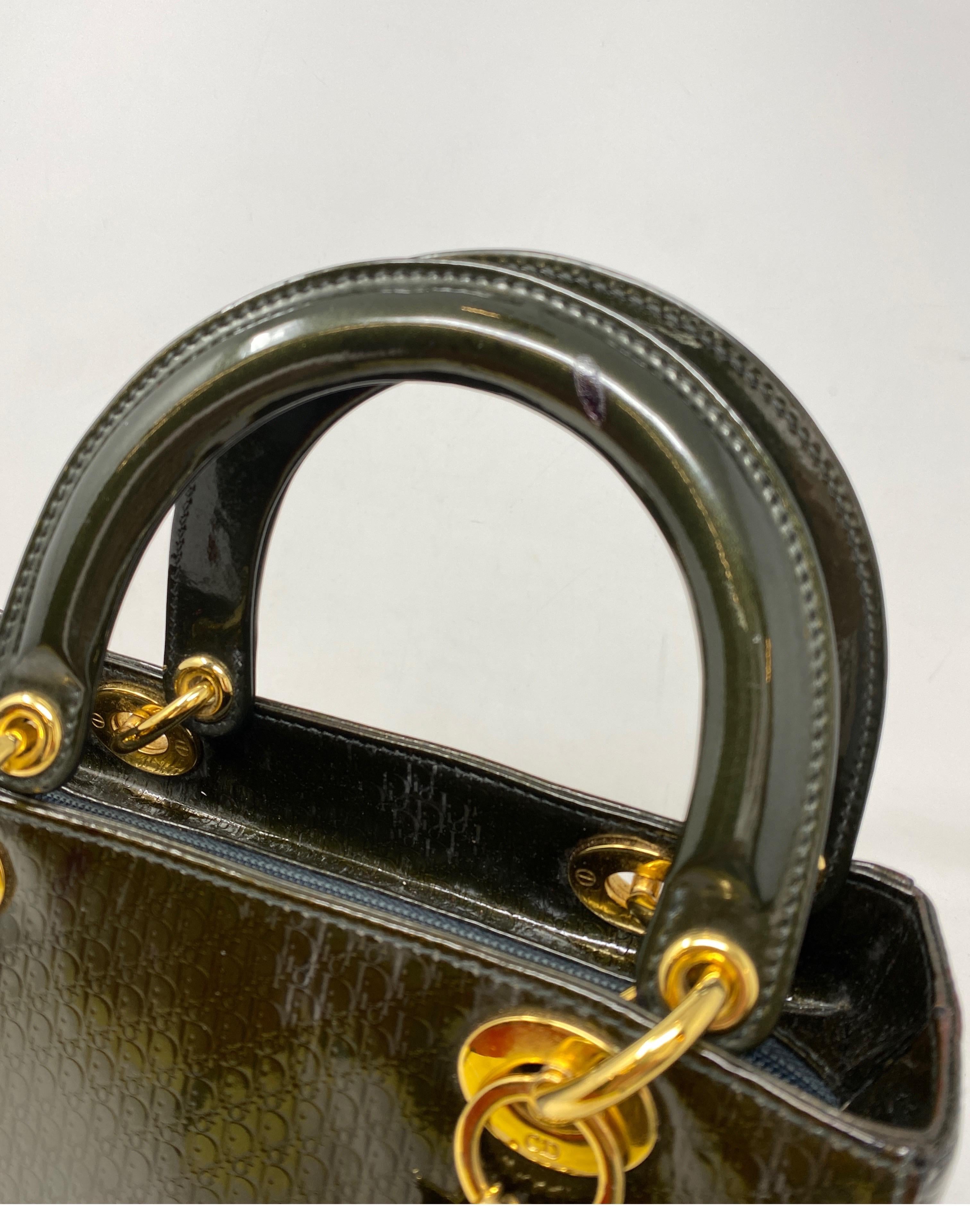 Christian Dior Green Lady Dior Bag 8