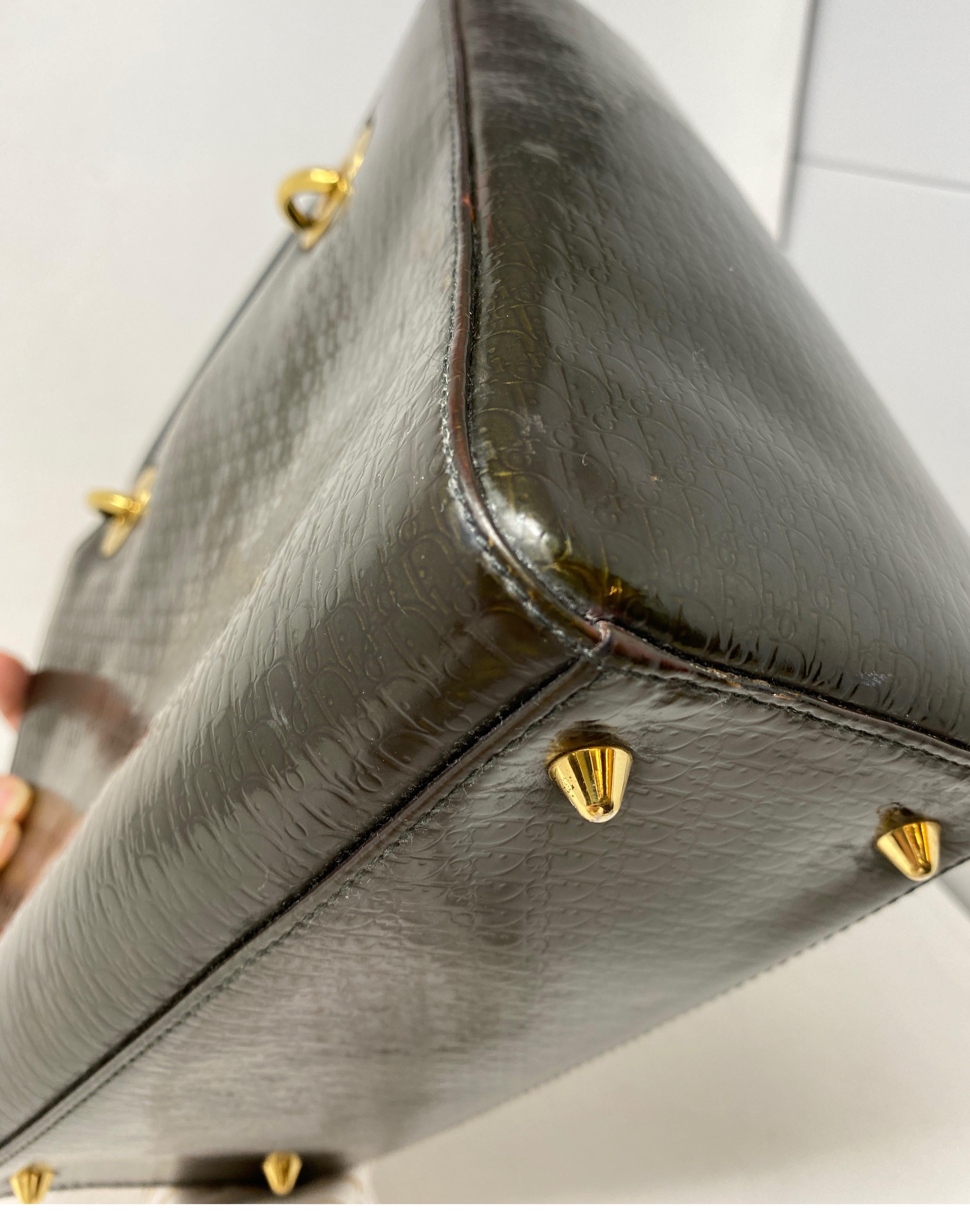 Christian Dior Green Lady Dior Bag 1