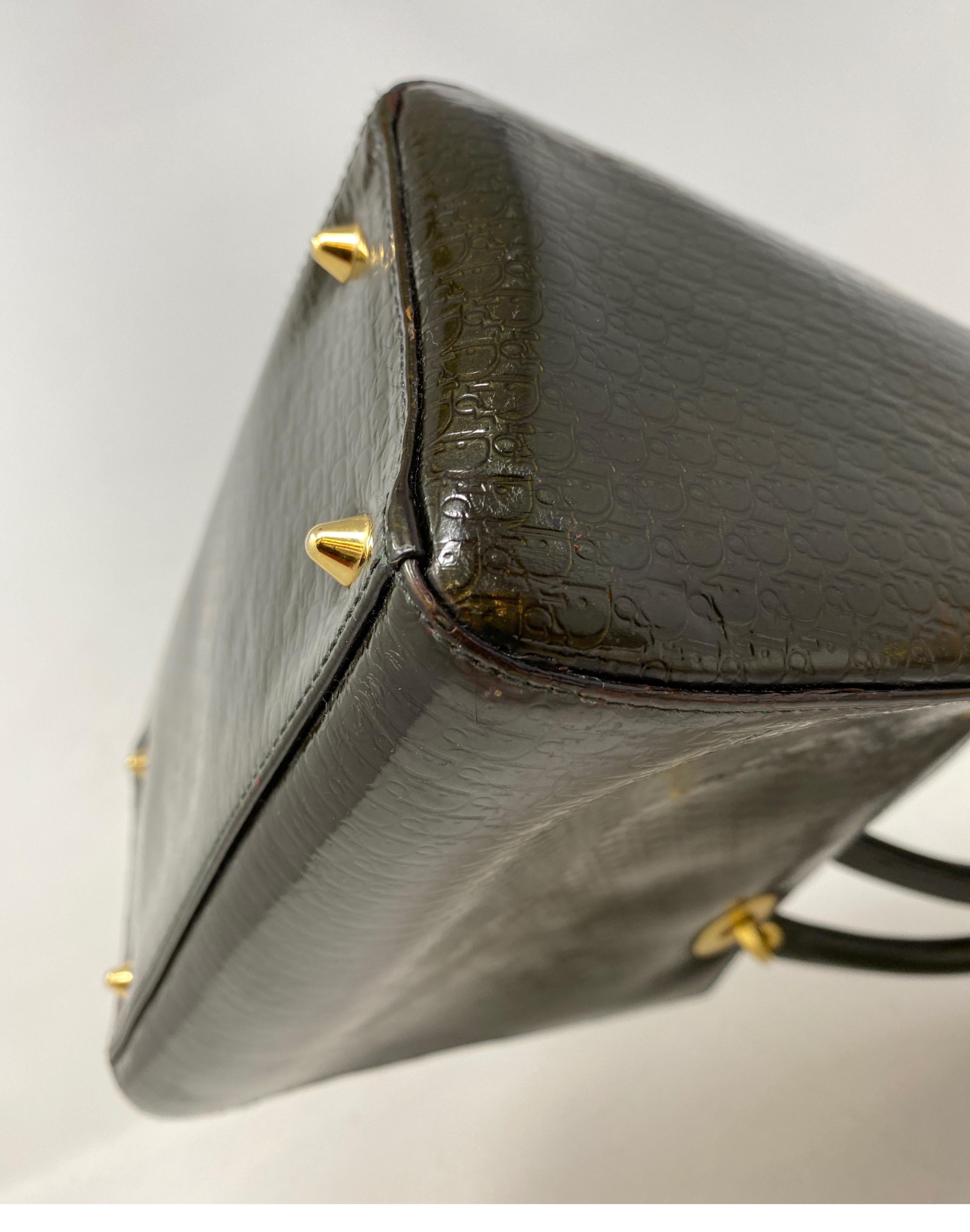 Christian Dior Green Lady Dior Bag 3