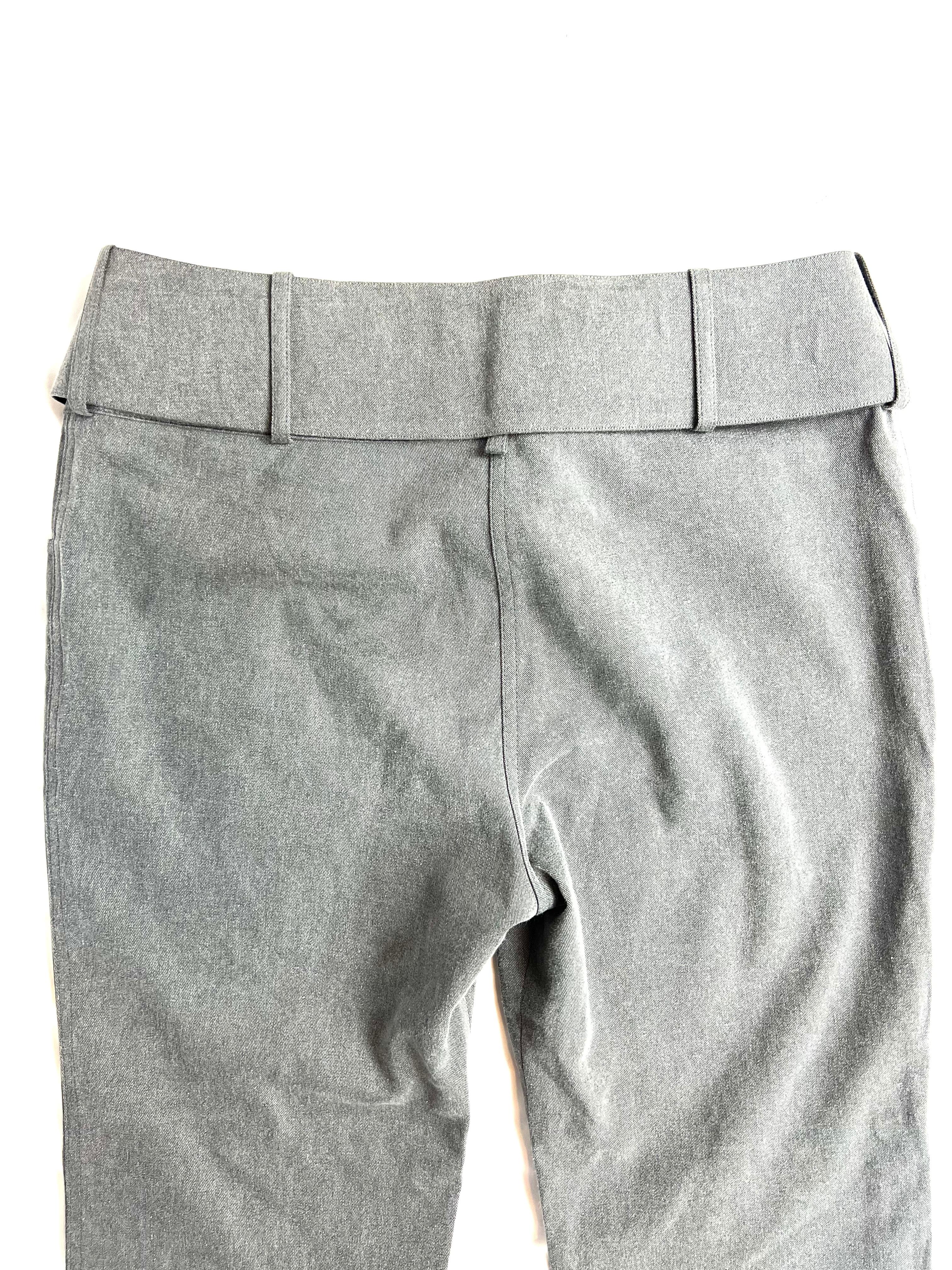 Christian Dior - Pantalon en jean gris, taille 10 en vente 4