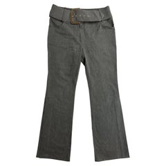 Vintage Christian Dior Grey Jeans Pants, Size 10