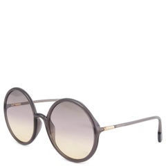 CHRISTIAN DIOR graue SOSTELLAIRE3 runde Sonnenbrille KB70D