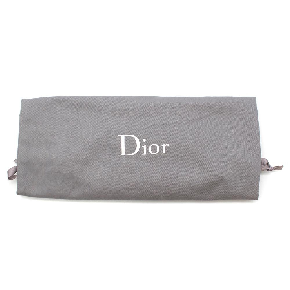 Black Christian Dior Grey Suede Platform Pumps 28cm For Sale