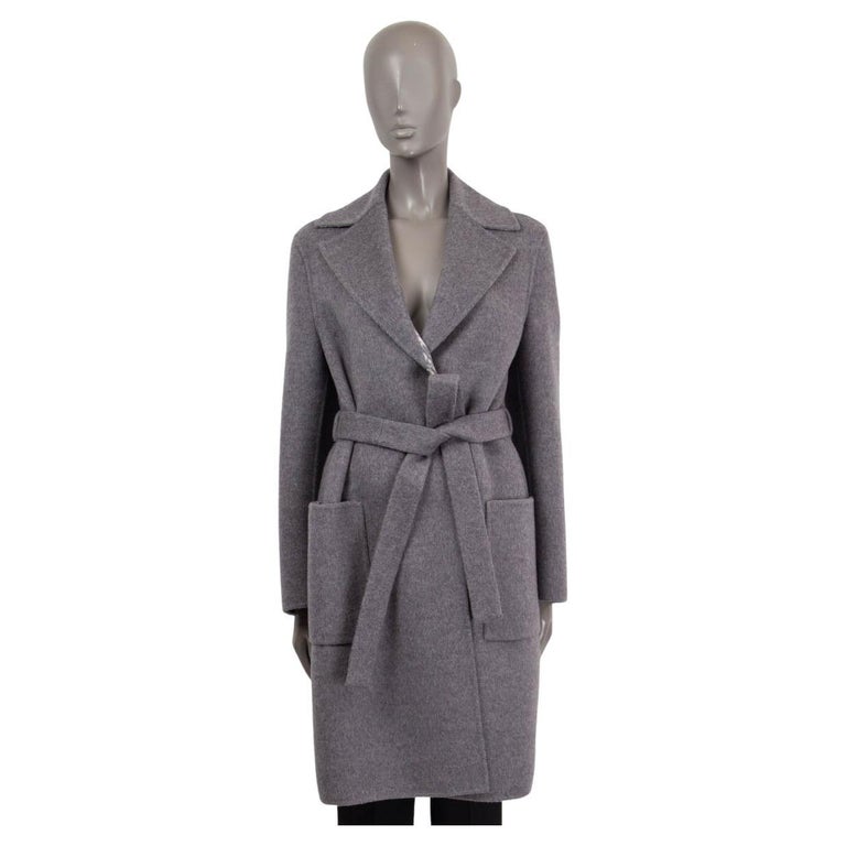 CHRISTIAN DIOR grey wool DOUBLE SIDED BELTED Coat Jacket S For Sale at 1stDibs | dior coat women's, dior coat womens, double-sided belted jacket CHRISTIAN DIOR grey wool DOUBLE SIDED BELTED Coat Jacket S For Sale at 1stDibs | dior coat women's, dior coat womens, double-sided belted jacket