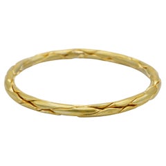 Christian Dior GROSSE 1958 Unisex Double Hinged Rolled Cube Link Cuff Bracelet