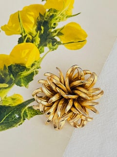 Christian Dior GROSSE 1958 Vintage Large Cluster Flourish Flower Chunky Brooch