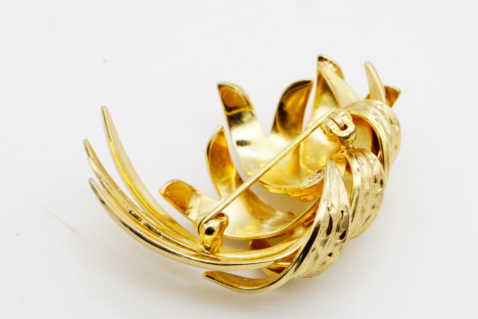Christian Dior GROSSE 1964 Vintage Abstracted Interlocked Rope Modernist Brooch For Sale 8