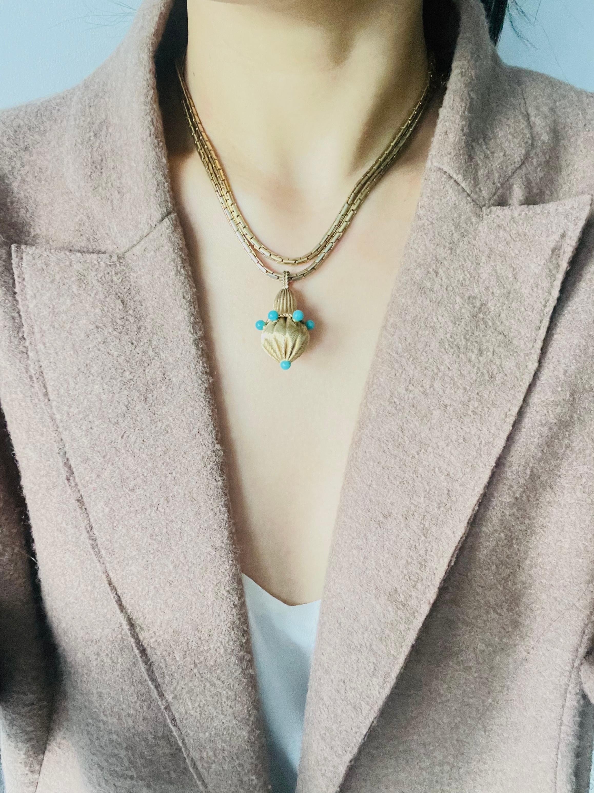 Christian Dior GROSSE 1970, collana lunga con cerniera interconnessa, braccialetto in vendita 2