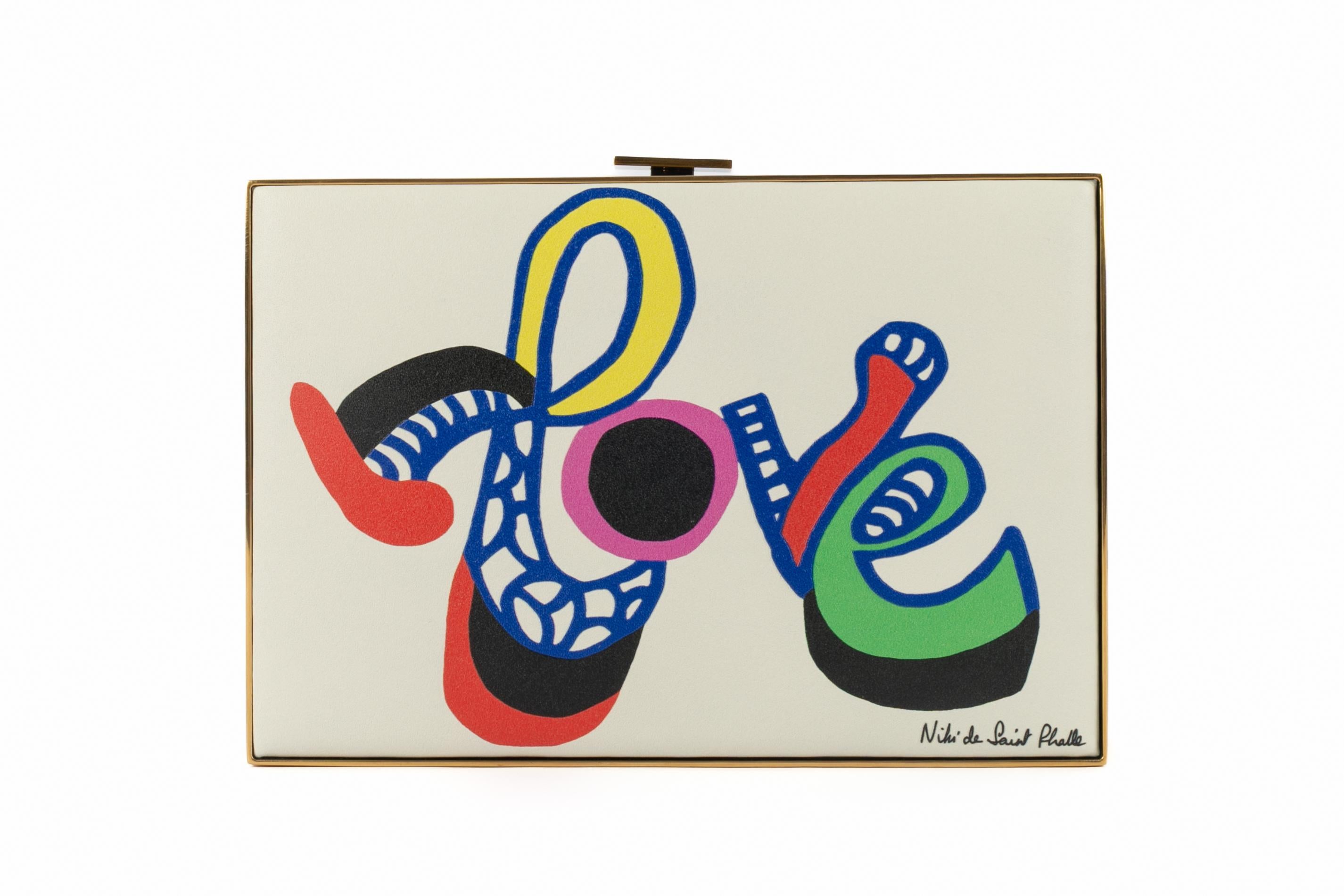 Beige Sac à main Christian Dior 'Nicky de Saint-Phalle' été 2018 en vente