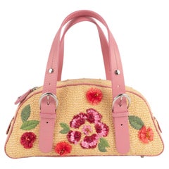 Christian Dior handbag 'Wicker Frame' Limited Edition 2005